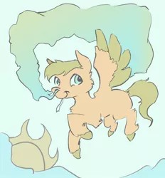 Size: 1058x1140 | Tagged: safe, artist:mosskirin, derpibooru import, oc, pegasus, drug use, drugs, gradient background, image, jpeg, marijuana, pegasus oc, psychedelic, wings