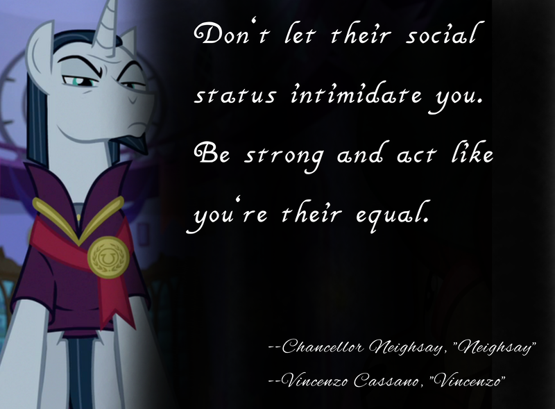 Size: 4096x3018 | Tagged: safe, artist:decokelow, derpibooru import, chancellor neighsay, pony, unicorn, school raze, angry, book:neighsay x vincenzo quotes, clothes, furious, image, male, park joo-hyeong, png, robe, stallion, vincenzo