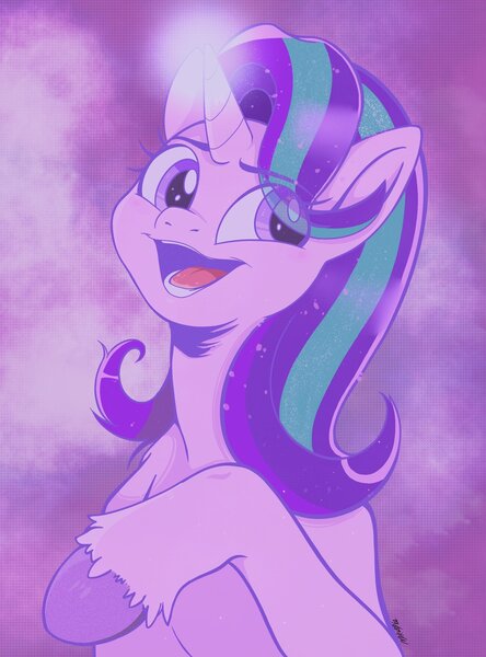 Size: 1514x2048 | Tagged: safe, artist:venusdietrap, derpibooru import, starlight glimmer, pony, unicorn, image, jpeg, solo