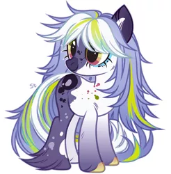 Size: 1915x1944 | Tagged: safe, artist:strangle12, derpibooru import, oc, unofficial characters only, earth pony, pony, base used, earth pony oc, eyelashes, female, hoof fluff, image, jpeg, mare, simple background, smiling, solo, white background