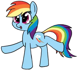 Size: 681x611 | Tagged: safe, artist:axlearts, rainbow dash, pegasus, pony, female, image, mare, open mouth, png, solo