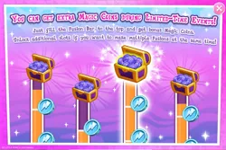 Size: 1036x694 | Tagged: safe, derpibooru import, official, advertisement, costs real money, gameloft, greedloft, image, magic coins, no pony, png
