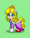 Size: 62x77 | Tagged: safe, artist:dematrix, derpibooru import, ponified, alicorn, pony, pony town, clothes, crown, dress, ear piercing, female, green background, image, jewelry, mare, nintendo, picture for breezies, piercing, pixel art, png, princess peach, regalia, shoes, simple background, super mario bros.