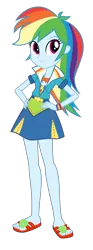 Size: 740x2000 | Tagged: safe, derpibooru import, rainbow dash, equestria girls, female, image, png, simple background, solo, transparent background, vector