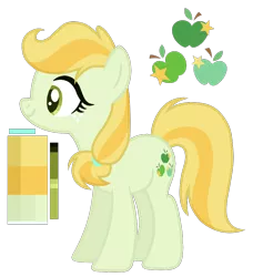 Size: 900x950 | Tagged: safe, artist:monochrome-sunsets, derpibooru import, oc, earth pony, pony, female, image, magical lesbian spawn, mare, offspring, parent:applejack, parent:lightning dust, png, simple background, solo, transparent background