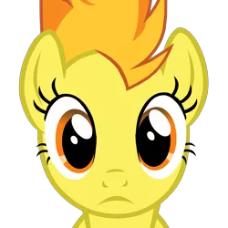 Size: 5000x5000 | Tagged: safe, artist:age3rcm, spitfire, pegasus, pony, :c, bust, female, frown, image, looking at you, mare, mare stare, png, portrait, simple background, solo, transparent background
