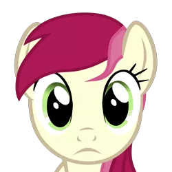 Size: 5000x5000 | Tagged: safe, artist:age3rcm, roseluck, earth pony, pony, female, frown, image, looking at you, mare, mare stare, png, simple background, solo, transparent background