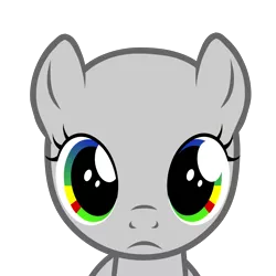 Size: 5000x5000 | Tagged: safe, artist:age3rcm, pony, female, filly, filly stare, frown, image, looking at you, mare stare, png, simple background, solo, transparent background