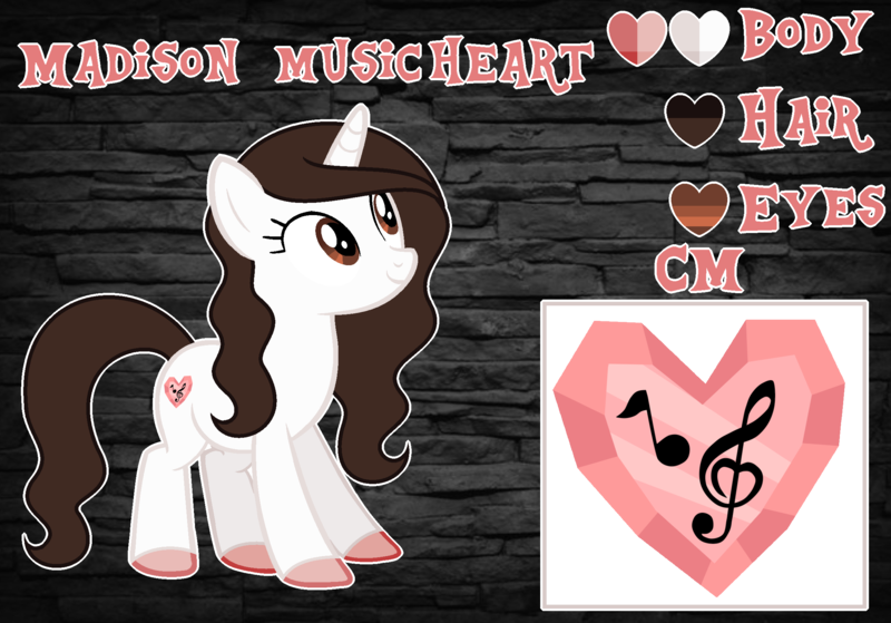 Size: 2294x1604 | Tagged: safe, artist:cindydreamlight, derpibooru import, oc, oc:madison musicheart, pony, unicorn, female, image, mare, png, reference sheet, solo