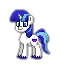 Size: 61x71 | Tagged: safe, artist:dematrix, derpibooru import, shining armor, pony, pony town, canterlot wedding 10th anniversary, frog (hoof), image, male, pixel art, png, simple background, solo, stallion, transparent background, underhoof