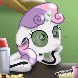 Size: 7000x7000 | Tagged: safe, artist:lincolnbrewsterfan, derpibooru import, sweetie belle, pony, robot, robot pony, unicorn, friendship is witchcraft, my little pony: the movie, ponyville confidential, season 2, .svg available, bottle, caption, cropped, cup, derpibooru exclusive, exploitable meme, female, filly, floppy ears, foal, heart, heart hoof, highlights, image, image macro, meme, movie accurate, nc-tv signature, neck brace, notepad, obligatory pony, png, race swap, ramp, reaction image, roboticization, shading, signature, solo, sudden clarity sweetie belle, sweetie bot, text, thinking, thinkpad, vector