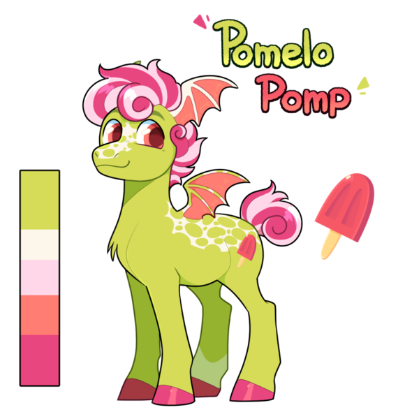 Size: 825x853 | Tagged: safe, artist:lastnight-light, derpibooru import, oc, oc:pomelo pomp, bat pony, pony, image, male, png, simple background, solo, teenager, transparent background