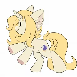 Size: 2048x2048 | Tagged: safe, artist:chickenbrony, derpibooru import, oc, oc:blue haze, pony, unicorn, blonde, blonde hair, image, jpeg, plushie, simple background