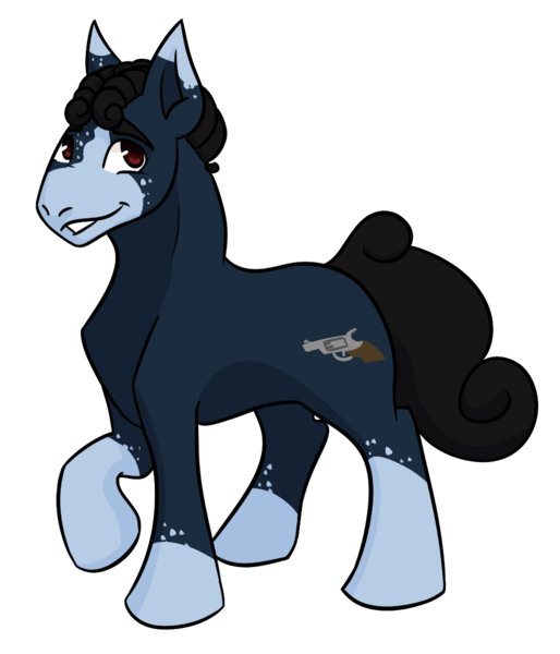 Size: 985x1149 | Tagged: safe, artist:hiddenfaithy, derpibooru import, oc, oc:blue, unofficial characters only, coat markings, commission, curly hair, image, png, simple background, socks (coat marking), solo, transparent background