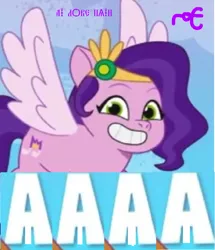 Size: 738x859 | Tagged: safe, derpibooru import, editor:horsesplease, pipp petals, pegasus, pony, my little pony: a new generation, a, bean mouth, cyrillic, g5, history, image, insanity, internal screaming, pain, png, russian, solo, suffering, ѧ
