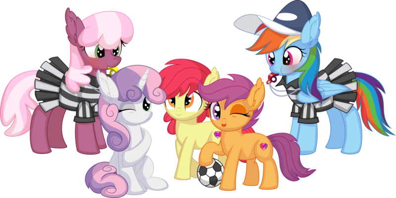 Size: 11247x5629 | Tagged: safe, artist:cyanlightning, derpibooru import, apple bloom, cheerilee, rainbow dash, scootaloo, sweetie belle, earth pony, pegasus, pony, unicorn, absurd resolution, adorabloom, blowing whistle, cheeribetes, clothes, coach rainbow dash, coaching cap, commissioner:crimsonvalentazure, cute, cutealoo, cutie mark crusaders, dashabetes, diasweetes, dress, exercise, female, filly, foal, football, gym class, image, mare, png, rainbow dashs coaching whistle, red face, referee, referee rainbow dash, scootalove, simple background, sports, transparent background, whistle, whistle necklace