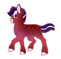 Size: 1280x1223 | Tagged: safe, artist:white-canvas-mlp, derpibooru import, oc, unofficial characters only, earth pony, pony, colt, foal, freckles, image, male, offspring, parent:big macintosh, parent:twilight sparkle, parents:twimac, png, simple background, solo, transparent background