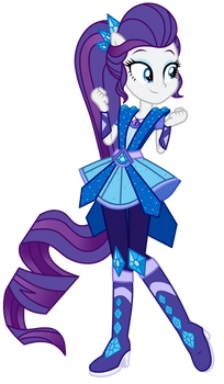 Size: 204x350 | Tagged: safe, artist:amadondawn, derpibooru import, rarity, equestria girls, crystal guardian, female, image, png, simple background, smiling, solo, transparent background