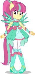 Size: 166x350 | Tagged: safe, artist:amadondawn, derpibooru import, sour sweet, equestria girls, clothes swap, crystal guardian, female, image, picture for breezies, png, shadow, simple background, smiling, solo, transparent background