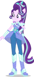 Size: 156x350 | Tagged: safe, artist:amadondawn, derpibooru import, starlight glimmer, equestria girls, clothes swap, crystal guardian, female, hand on hip, image, picture for breezies, png, pointing, shadow, simple background, smiling, solo, transparent background