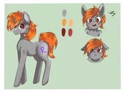 Size: 4000x3000 | Tagged: dead source, safe, artist:rainy105, derpibooru import, oc, oc:darkmind, unofficial characters only, pony, unicorn, blind, cute, gift art, horn, image, male, png, reference sheet, sad, simple background, solo, stallion, surprised, wrong body color, wrong cutie mark