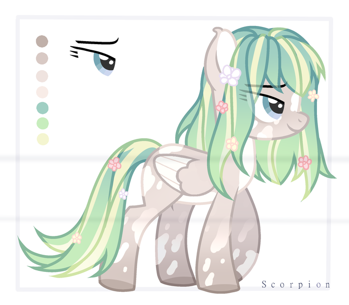 Size: 2406x2100 | Tagged: safe, artist:sscorpionsss, derpibooru import, oc, unofficial characters only, pegasus, pony, base used, colored wings, ear fluff, eyelashes, female, image, mare, pegasus oc, png, smiling, solo, two toned wings, wings