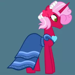 Size: 2048x2048 | Tagged: safe, artist:chelseawest, derpibooru import, oc, oc:savory spirit, unicorn, bridesmaid, bridesmaid dress, clothes, dress, image, jpeg, petalverse