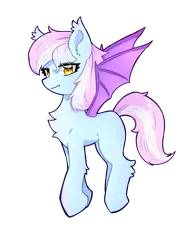 Size: 3600x4860 | Tagged: safe, artist:qintpata, derpibooru import, oc, oc:woodgu, unofficial characters only, bat pony, pony, bat pony oc, bat wings, female, image, looking at you, mare, png, solo, vector, wings