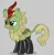 Size: 2231x2265 | Tagged: safe, derpibooru import, edit, editor:anonymous, forest fall, kirin, /mlp/ latex requests, blushing, clothes, frown, gray background, high res, image, latex, latex socks, male, png, requested art, shadow, show accurate, simple background, socks, solo