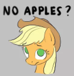 Size: 252x258 | Tagged: safe, artist:alexi148, derpibooru import, applejack, earth pony, pony, aggie.io, female, image, looking at you, mare, megamind, meme, no bitches?, png, solo