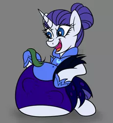 Size: 1182x1280 | Tagged: suggestive, artist:sadfloorlamp, derpibooru import, rarity, pony, skeleton pony, unicorn, abdominal bulge, alternate hairstyle, alternate timeline, armor, belly, belly bumps, big belly, bone, commission, drool, fetish, image, internal, jpeg, male, male pred, mouth, night maid rarity, nightmare takeover timeline, offscreen character, open mouth, skeleton, solo, stomach acid, teeth, throat, tongue out, uvula, vore, ych result