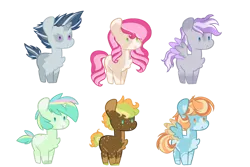 Size: 1024x683 | Tagged: safe, artist:fluffy-fillies, derpibooru import, oc, unofficial characters only, earth pony, pegasus, pony, unicorn, base used, chest fluff, earth pony oc, horn, image, magical gay spawn, magical lesbian spawn, offspring, parent:aunt holiday, parent:auntie lofty, parent:babs seed, parent:big macintosh, parent:bon bon, parent:cheese sandwich, parent:lyra heartstrings, parent:octavia melody, parent:silver script, parent:star bright, parent:twist, parent:vinyl scratch, parents:babstwist, parents:lofty day, parents:lyrabon, parents:mac n cheese, parents:scratchtavia, parents:starscript, pegasus oc, png, simple background, transparent background, unicorn oc, wings