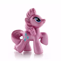 Size: 500x500 | Tagged: safe, derpibooru import, rarity, pony, blind bag, blind bag pony, error, female, figurine, image, jpeg, mare, merchandise, misprint, pink rarity, recolor, simple background, solo, toy, white background, you had one job