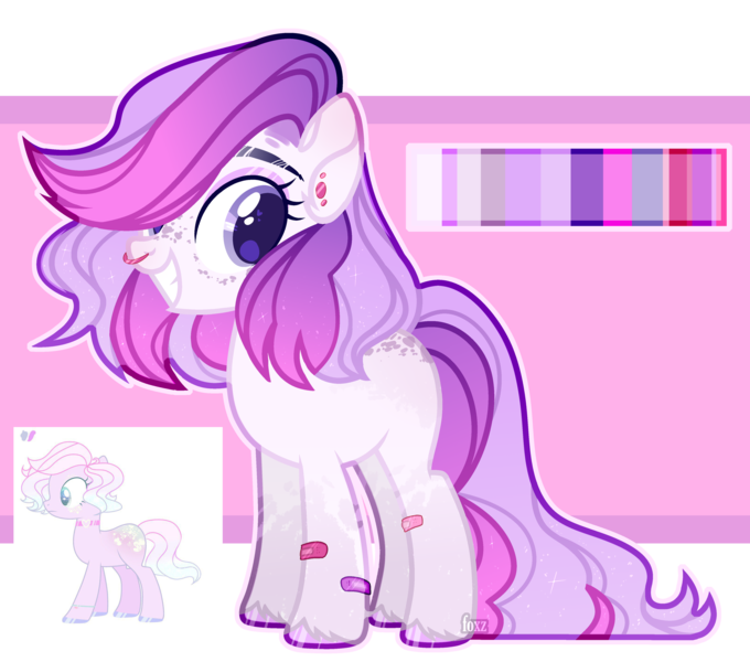 Size: 2607x2300 | Tagged: safe, artist:lissfoxz, derpibooru import, oc, unofficial characters only, earth pony, pony, base used, choker, duo, ear piercing, earth pony oc, eyelashes, female, grin, hoof polish, image, mare, nose piercing, nose ring, piercing, png, reference sheet, simple background, smiling, transparent background