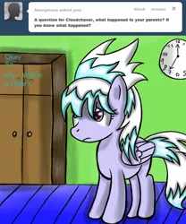 Size: 1100x1320 | Tagged: safe, artist:freefraq, derpibooru import, cloudchaser, pegasus, pony, ask, ask-flitter, female, image, jpeg, simple background, solo, tumblr