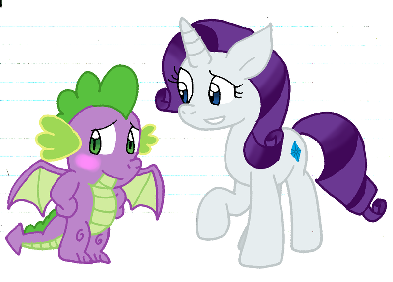 Size: 1159x832 | Tagged: safe, artist:cmara, derpibooru import, rarity, spike, female, image, male, png, shipping, sparity, straight