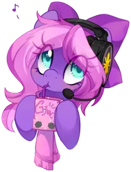 Size: 1264x1653 | Tagged: safe, artist:loyaldis, derpibooru import, oc, oc:lillybit, unofficial characters only, adorkable, cute, dork, gamer, gaming headphones, gaming headset, headphone, headset, image, juice, png