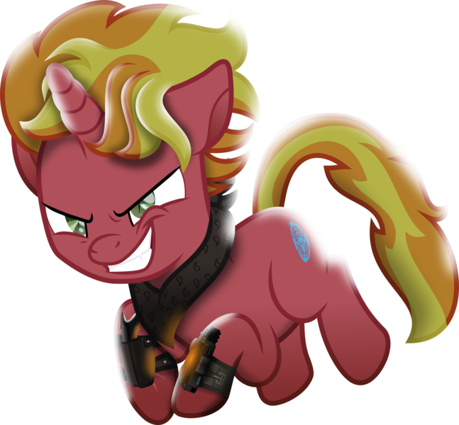 Size: 5282x4901 | Tagged: safe, artist:lincolnbrewsterfan, derpibooru import, oc, oc:fire brander, ponified, unofficial characters only, pony, unicorn, fallout equestria, my little pony: the movie, the cutie re-mark, .svg available, adorabolical, bandana, contemplating insanity, context is for the weak, crouching, cute, cute little fangs, evil grin, fallout equestria oc, fangs, green eyes, grin, gun, handgun, happy, horn, image, inkscape, insanity, jumping, male, movie accurate, moviefied, narrowed eyes, neckerchief, pipbuck, pipbuck 3000, png, pounce, scar, show moviefied, shrunken pupils, slasher smile, slit pupils, small eyes, smiling, solo, stalker, stallion, stallion oc, striped mane, striped tail, tail, two toned mane, two toned tail, unicorn oc, vector, weapon