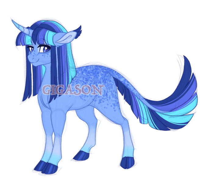 Size: 3200x2800 | Tagged: safe, artist:gigason, derpibooru import, oc, oc:melpomene, pony, unicorn, female, image, mare, obtrusive watermark, parent:lyra heartstrings, parent:minuette, png, simple background, solo, transparent background, watermark