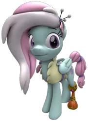 Size: 520x720 | Tagged: safe, artist:topsangtheman, derpibooru import, kerfuffle, pegasus, pony, 3d, image, looking at you, png, simple background, solo, source filmmaker, transparent background