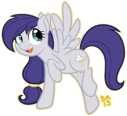 Size: 986x903 | Tagged: safe, artist:serenamidori, derpibooru import, oc, oc:silverstorm, unofficial characters only, pegasus, pony, 2013, female, image, mare, pegasus oc, png, simple background, solo, solo female, transparent background, wings