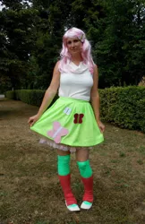 Size: 622x960 | Tagged: safe, artist:salemsparkler, derpibooru import, fluttershy, human, equestria girls, clothes, cosplay, costume, galacon, galacon 2015, image, irl, irl human, jpeg, photo, solo