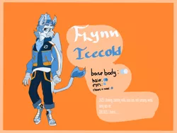 Size: 3200x2400 | Tagged: safe, artist:xasslash, derpibooru import, oc, oc:flynn the icecold, unofficial characters only, anthro, gryphon, bandana, beanie, clothes, hat, image, male, paw sneakers, piercing, png, reference sheet, solo, text