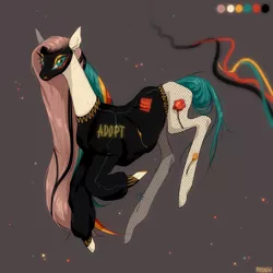 Size: 1920x1920 | Tagged: safe, artist:pessadie, derpibooru import, oc, unofficial characters only, earth pony, pony, clothes, earth pony oc, eyelashes, face paint, female, image, jpeg, mare, simple background, tattoo