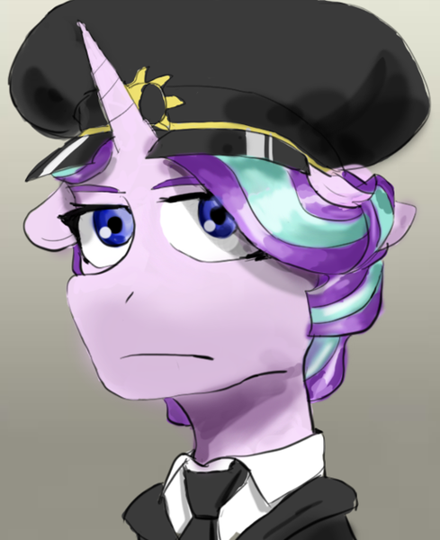 Size: 542x665 | Tagged: safe, derpibooru import, starlight glimmer, pony, unicorn, equestria at war mod, army, image, png, tno