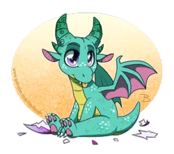 Size: 1356x1200 | Tagged: safe, artist:inuhoshi-to-darkpen, derpibooru import, sparky sparkeroni, dragon, my little pony: make your mark, cute, g5, image, male, png, simple background, tongue out, transparent background