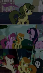 Size: 1280x2160 | Tagged: safe, edit, edited screencap, editor:jerryakiraclassics19, screencap, berry punch, berryshine, carrot top, golden harvest, rarity, roseluck, twilight sparkle, earth pony, pony, unicorn, boast busters, it isn't the mane thing about you, swarm of the century, '90s, 80s, female, image, mare, png