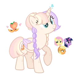 Size: 1038x1040 | Tagged: safe, artist:moonnightshadow-mlp, derpibooru import, applejack, fluttershy, twilight sparkle, twilight sparkle (alicorn), oc, alicorn, pony, unicorn, base used, female, image, magical lesbian spawn, magical threesome spawn, mare, offspring, parent:applejack, parent:fluttershy, parent:twilight sparkle, png, simple background, transparent background