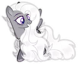 Size: 1024x846 | Tagged: safe, artist:toffeelavender, derpibooru import, oc, unofficial characters only, pegasus, pony, base used, eyelashes, female, grin, hoof polish, image, looking back, mare, pegasus oc, png, simple background, smiling, solo, transparent background, wings