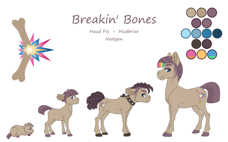 Size: 4000x2500 | Tagged: safe, artist:jackiebloom, derpibooru import, oc, oc:breakin' bones, pony, age progression, baby, baby pony, colt, foal, image, male, offspring, parent:maud pie, parent:mud briar, parents:maudbriar, png, simple background, stallion, transparent background